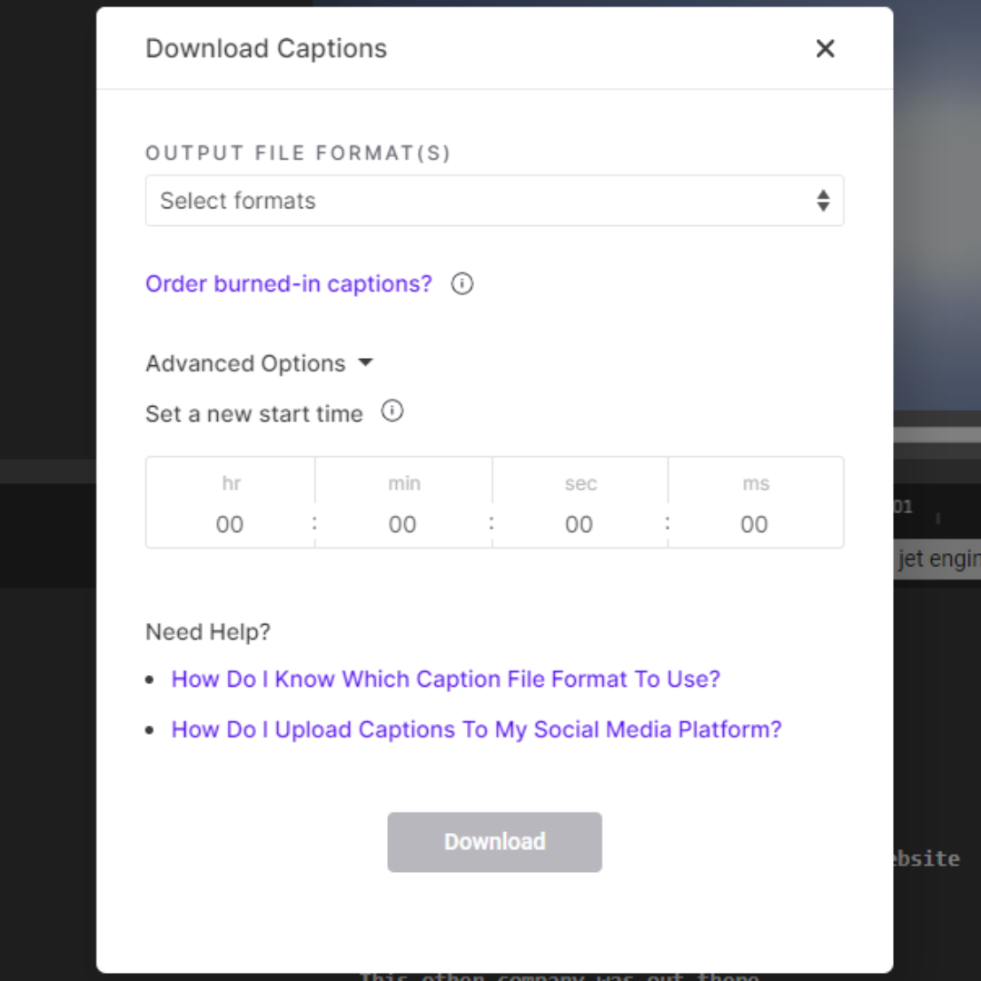Screenshot of captions download options.png