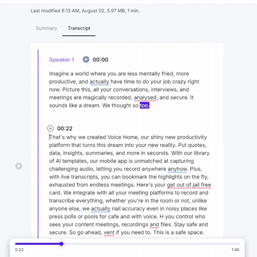 Screencast of change speaker mid paragraph.gif