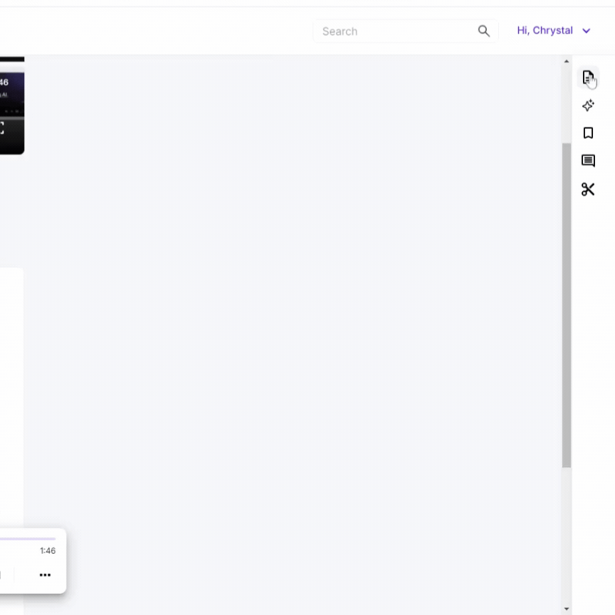 Screencast of edit speaker labels.gif