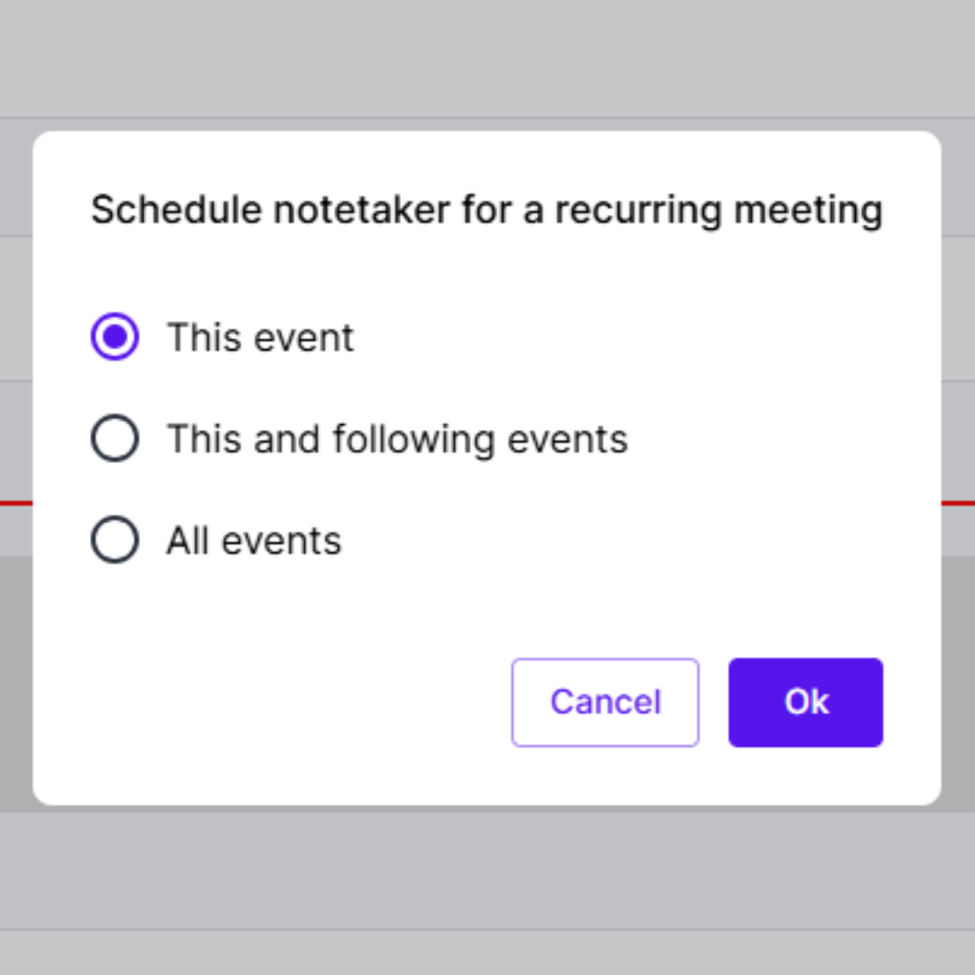 screencast of schedule for recurring meetings.png