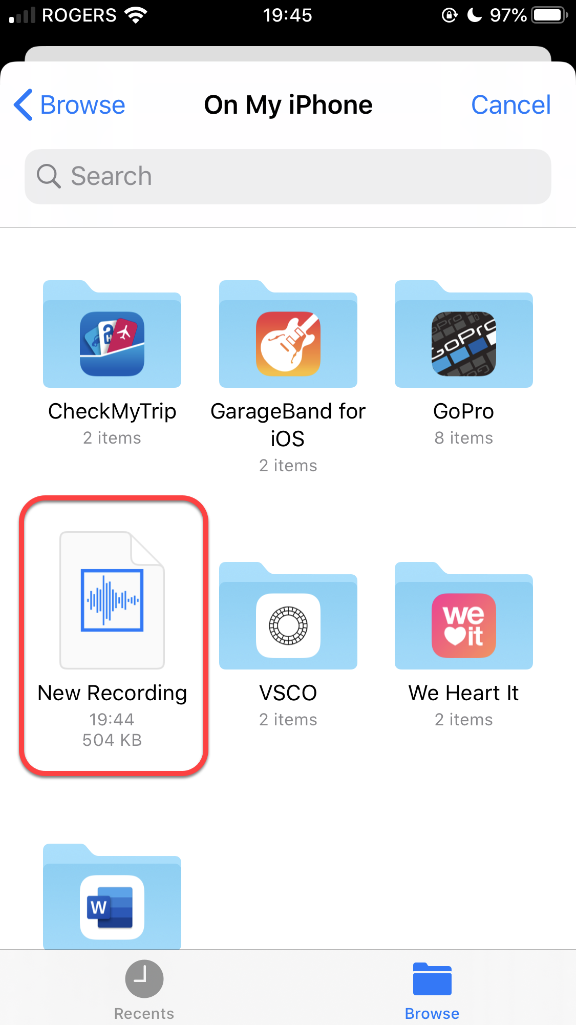 How to Upload a File from the Voice Memos App (Apple/iOS ...